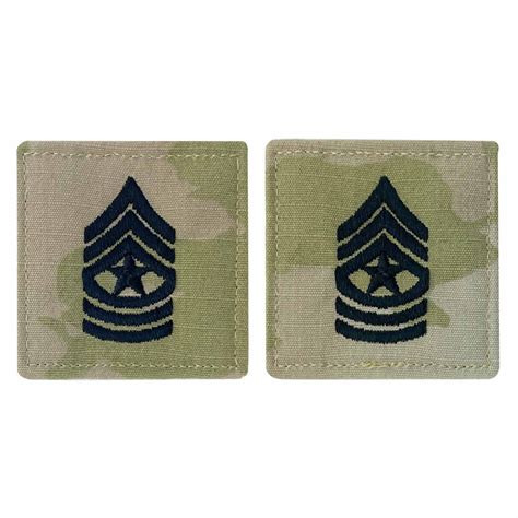 Army Sergeant Major Rank Insignia For Army Ocp Uniform Vanguard