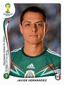 085 Javier Hernández - México - MUNDIAL BRASIL 2014 | Javier hernández ...