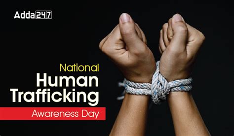 National Human Trafficking Awareness Day 2023 Slogan