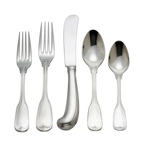 flatware silverware pattern patterns monticello jefferson stainless barton place table cutlery steel thomas reed spoons settings silver sea tablewaregallery