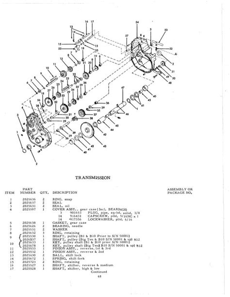 Allis Chalmers B Series Tractor Pdf Service Manual Download