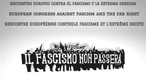 Encuentro Europeo Contra El Fascismo I Congreso Internacional La Desbandá