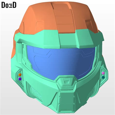 Halo Infinite Master Chief Helmet 3d Printable Model N09 Do3d