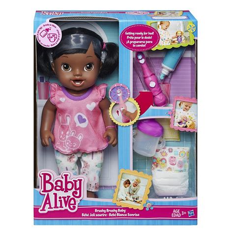 Baby Alive Brushy Brushy Baby Doll African American Baby Alive