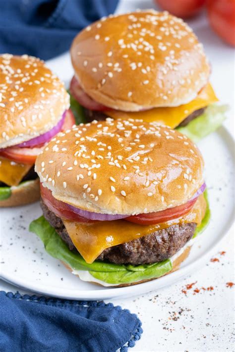 Air Fryer Hamburgers Recipe Evolving Table