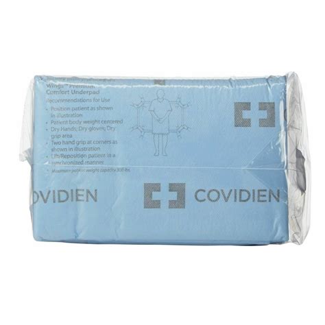 Covidien Wings Quilted Premium Comfort Underpads 30 X 36 Inch