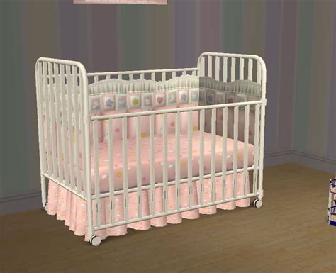 Sunni Sims Bed Ruffle Cribs Sims Baby Sims 4 Toddler Sims
