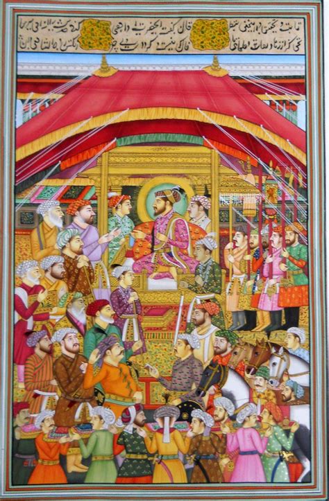 Mughal Court Scene At Best Price In Udaipur By Shreenath Art Gallery