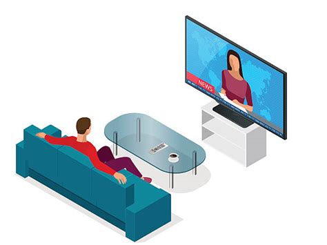 Watching Tv Illustrations Royalty Free Vector Graphics And Clip Art Istock