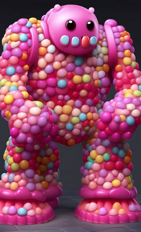 Candy Golem By Nezukorempadeviart07 On Deviantart