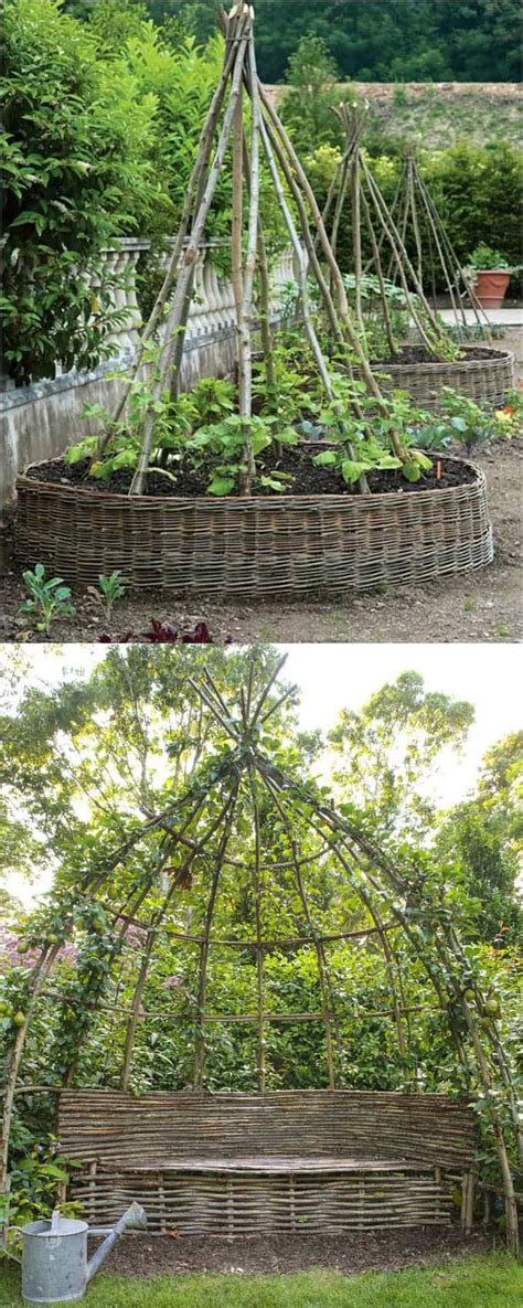 21 Easy Diy Garden Trellis Ideas Vertical Growing Structures Diy
