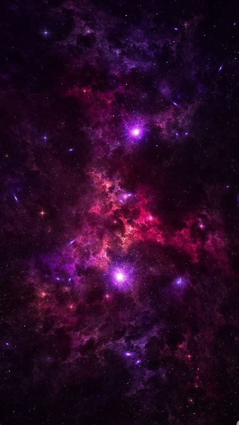 Purple Stars Iphone Wallpapers Free Download