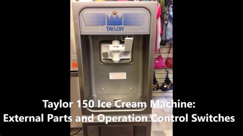 Ice Cream Machine Taylor Manual