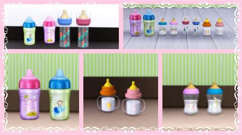 My Sims 4 Blog Decorative Baby Bottles By Lenasims1