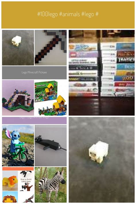 Im gegensatz zu den meisten anderen gegenständen in minecraft kannst du einen sattel jedoch nicht einfach so. #100LEGO #Animals #Lego #Minecraft #Minifigure #sheep #ToyAnimals SCHAFE 100% LEGO Minecraft ...