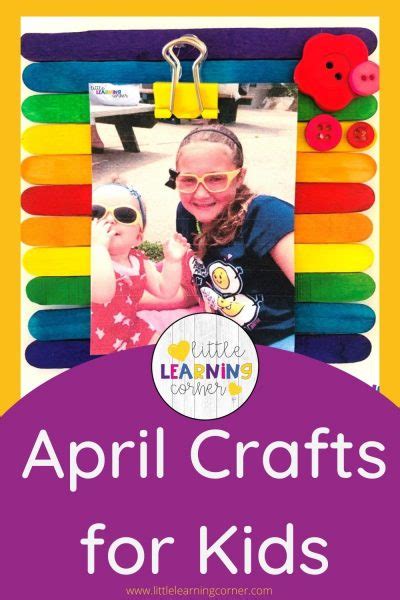 49 Fun April Crafts For Kids Little Learning Corner