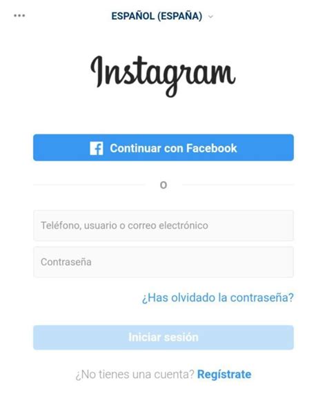 Iniciar Sesión En Instagram Cómo Entrar Desde Facebook Móvil Y Web