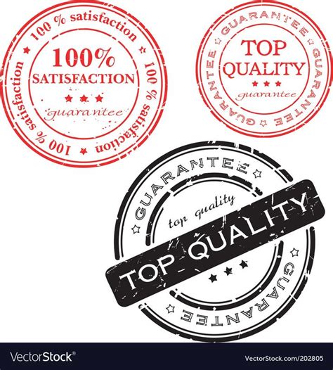 Quality Stamps Royalty Free Vector Image Vectorstock Aff Royalty