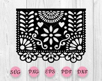 25+ Free Svg Papel Picado Pictures Free SVG files | Silhouette and