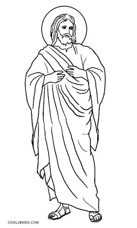 Printable Coloring Pages Of Jesus Get Your Hands On Amazing Free