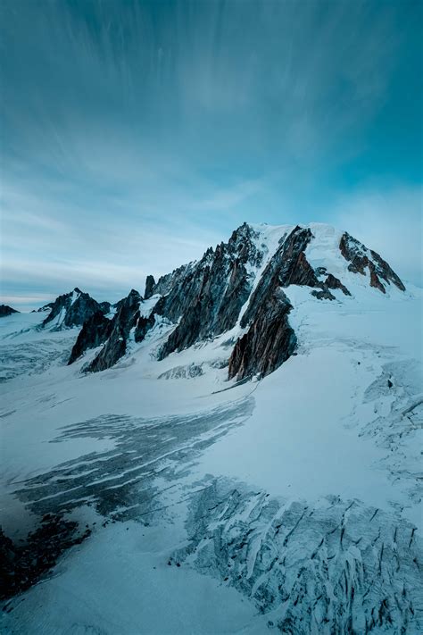 Download Wallpaper 4000x6000 Mountains Peaks Snowy Snow Landscape