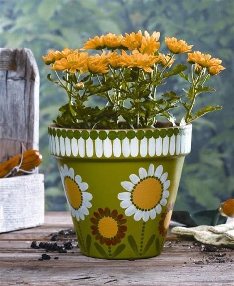 39 Creative Diy Flower Pot Painting Ideas Painted Flower Pots Flower