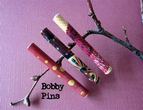 Wendylynns Paper Whims Diy Paper Bobby Pins