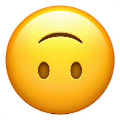 Download Upside Down Face Emoji 🙃 Upsidedown Smile Emoji Emoji Png