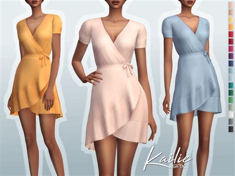 Kailie Dress By Sifix From Tsr Sims 4 Downloads