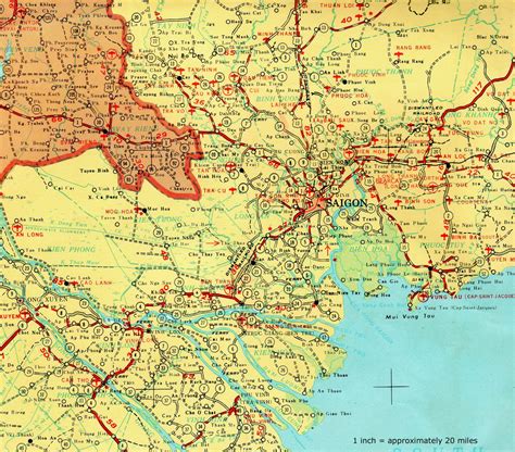 Saigon Area Map 1969 High Quality15105196065o Vietnamese Heritage