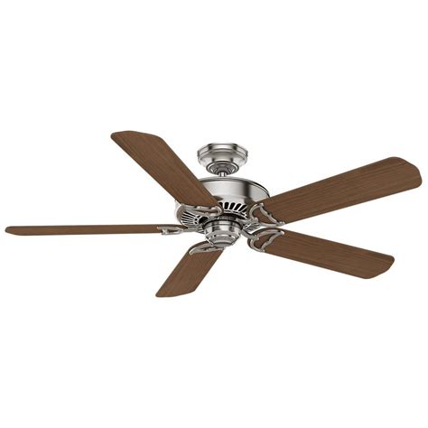 Casablanca ceiling fans are available in an array of finishes and styles. Casablanca Panama 54 in. Indoor Brushed Nickel Ceiling Fan ...