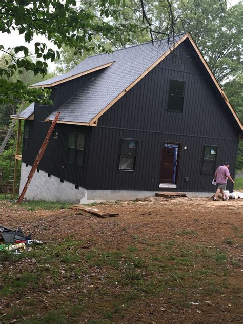 I Loved This Dark Gray Board And Batten Siding The Moment I Saw It It