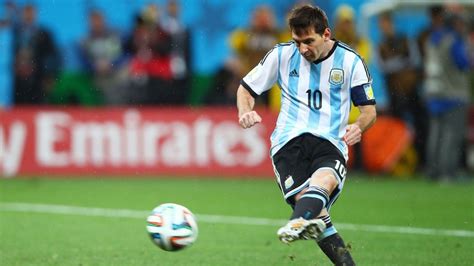 里奥·梅西 2014年世界杯决赛阿根廷高清壁纸预览