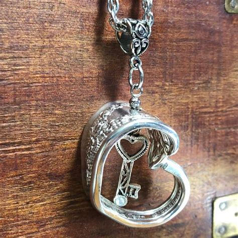 Spoon Heart Necklace Silverware Jewelry Necklaceheart Key Etsy