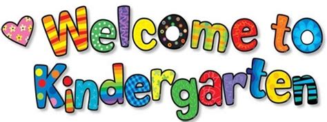 Welcome To Kindergarten Clip Art Clipart Best