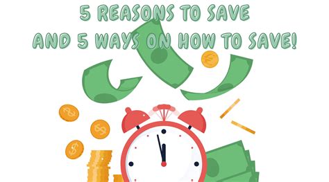 5 Reasons You Should Save Your Money And 5 Ways To Save Your Money