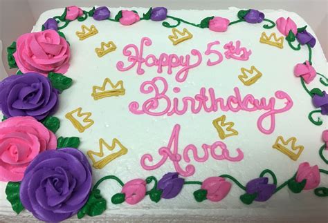 Princess Themed Birthday Cake Muellers Bakery Themed Birthday