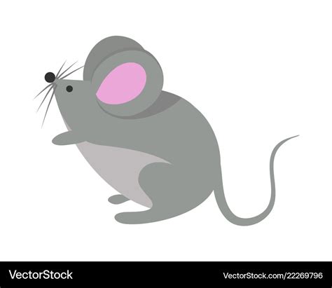 Mouse Cartoon Royalty Free Vector Image Vectorstock