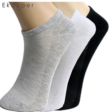 Buy Ekouaer 5 Pairs Women Socks Invisible Low Cut