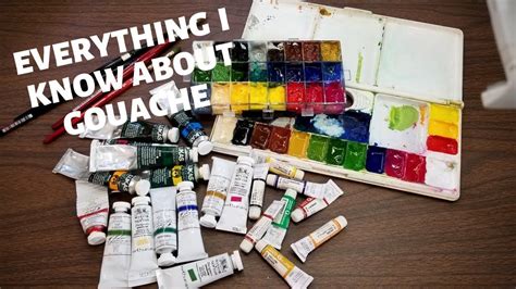 Everything I Know About Gouache How To Paint With Gouache Gouache