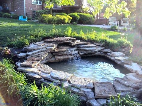 Rock Small Patio Pond Picture Of Filer Garden Ideas