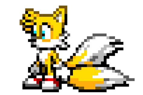 Sonic The Hedgehog 2 Sonic Mania Pixel Art Tails Png Images
