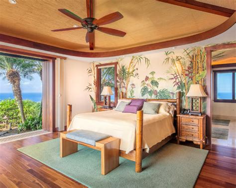 Tropical Master Bedroom Design Ideas Remodels And Photos Houzz
