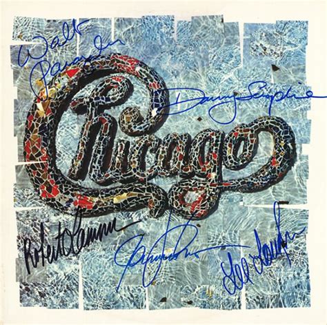Chicago Band Signed Chicago 18 Album Artist Signed Collectibles And Ts