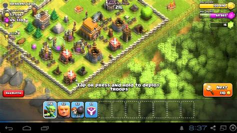 Clash Of Clans Town Hall Level 4 Attack Strategy Youtube