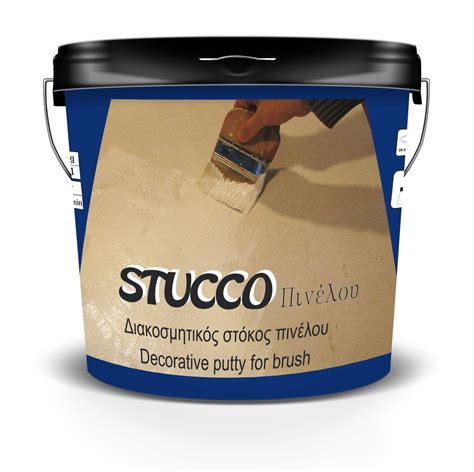 DECORATIVE PAINTS - STUCCO PINELOU (special decorative putty for brush for creation decorative ...