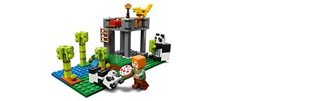 Lego 21158 Minecraft The Panda Nursery Building Set With Alex And Animal