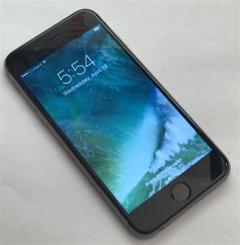 Apple Iphone 6s 16gb Space Grey Unlocked Smartphone Very Good