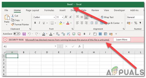 Fix Microsoft Has Blocked Macros From Running Error In Excel