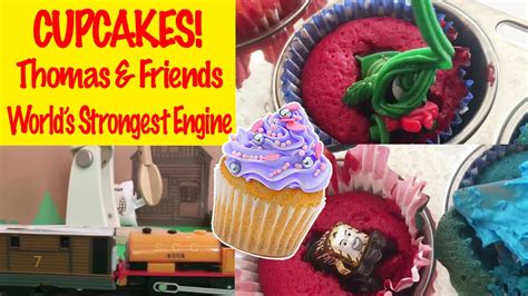 This popular series follows the adventures of thomas the tank engine and all of his engine friends on the island of sodor. Thomas & Friends Cupcakes - World's Strongest Engine ...